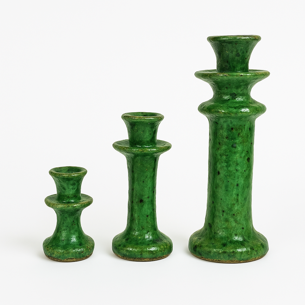 CANDLE HOLDERS SET OF 3 – TAMGROUTE CERAMIC