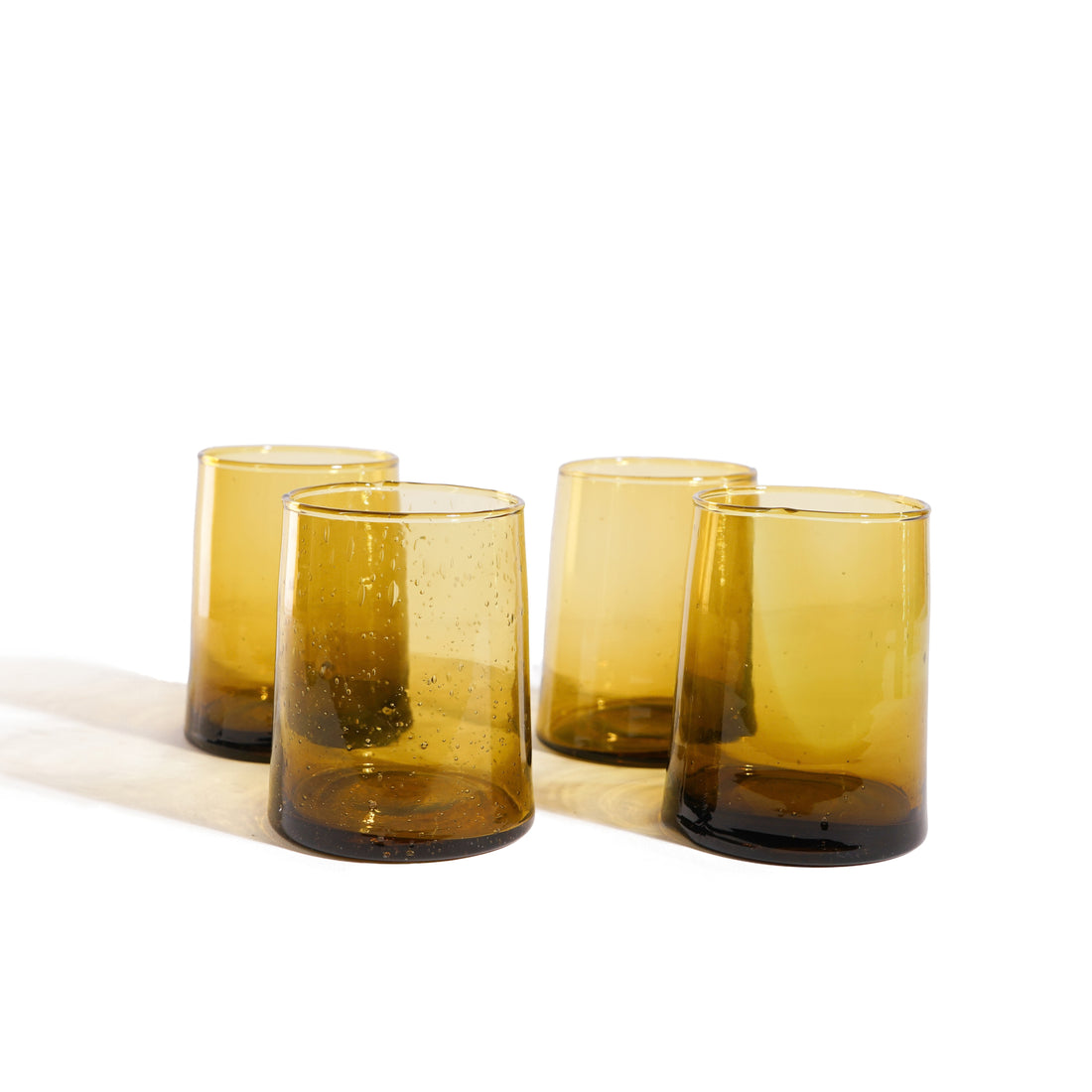 Handmade Moroccan Beldi Glass Tumblers