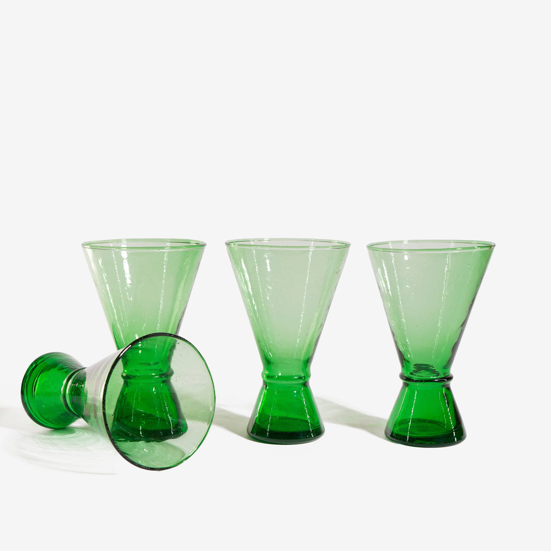 Set of 6 Traditional Moroccan Hand-Blown Glasses pitcher (Copy)