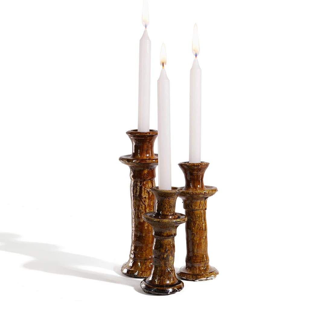 CANDLE HOLDERS SET OF 3 – TAMGROUTE CERAMIC