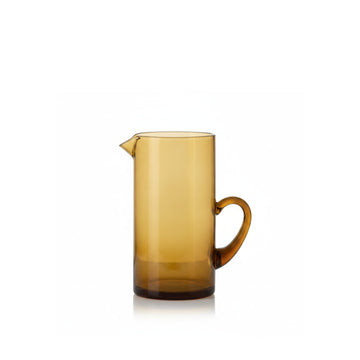 BELDI PITCHER - RECYCLED GLASS HANDMADE