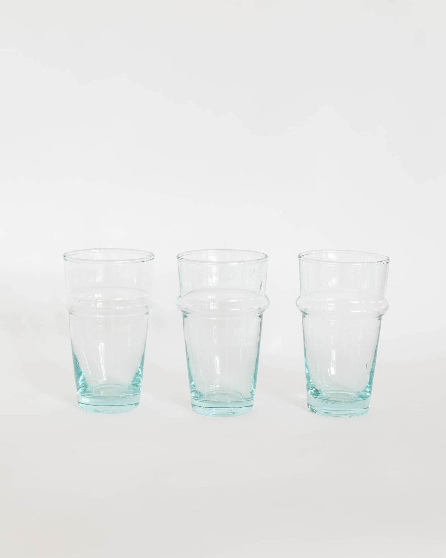 RECYCLED GLASS SET OF 6– HANDMADE BELDI TUMBLER