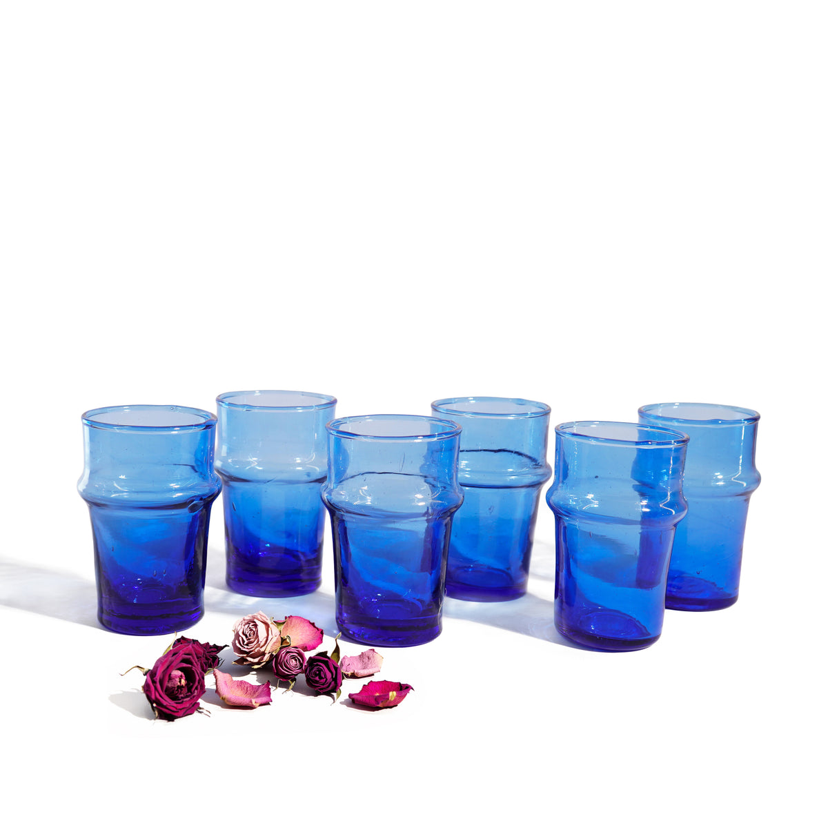 Beldi Recycled Tea Glasses, Set of 6